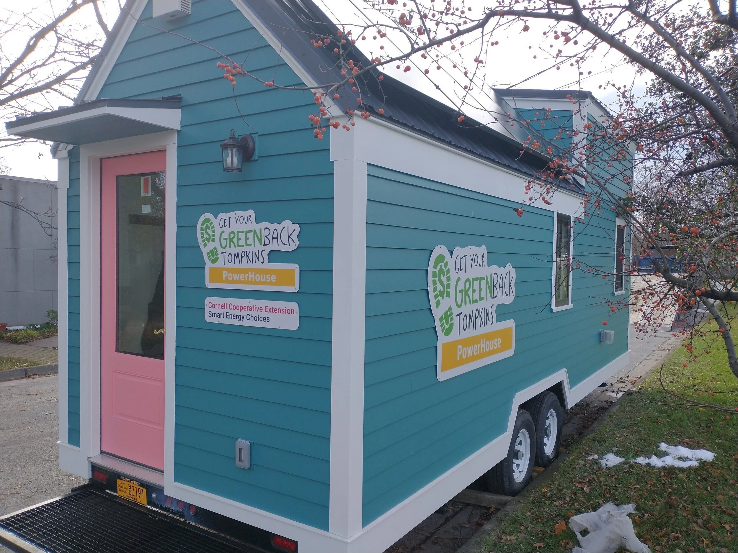   POWERHOUSE    Our tiny home on wheels provides energy education in schools and at events throughout the region.   Learn More  