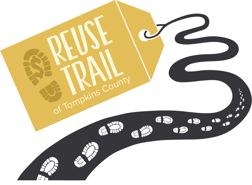 The Reuse Trail of Tompkins County provides a directory of reuse stores.