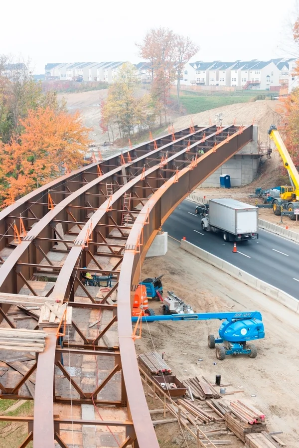 I-95 spanning Pohick Creek