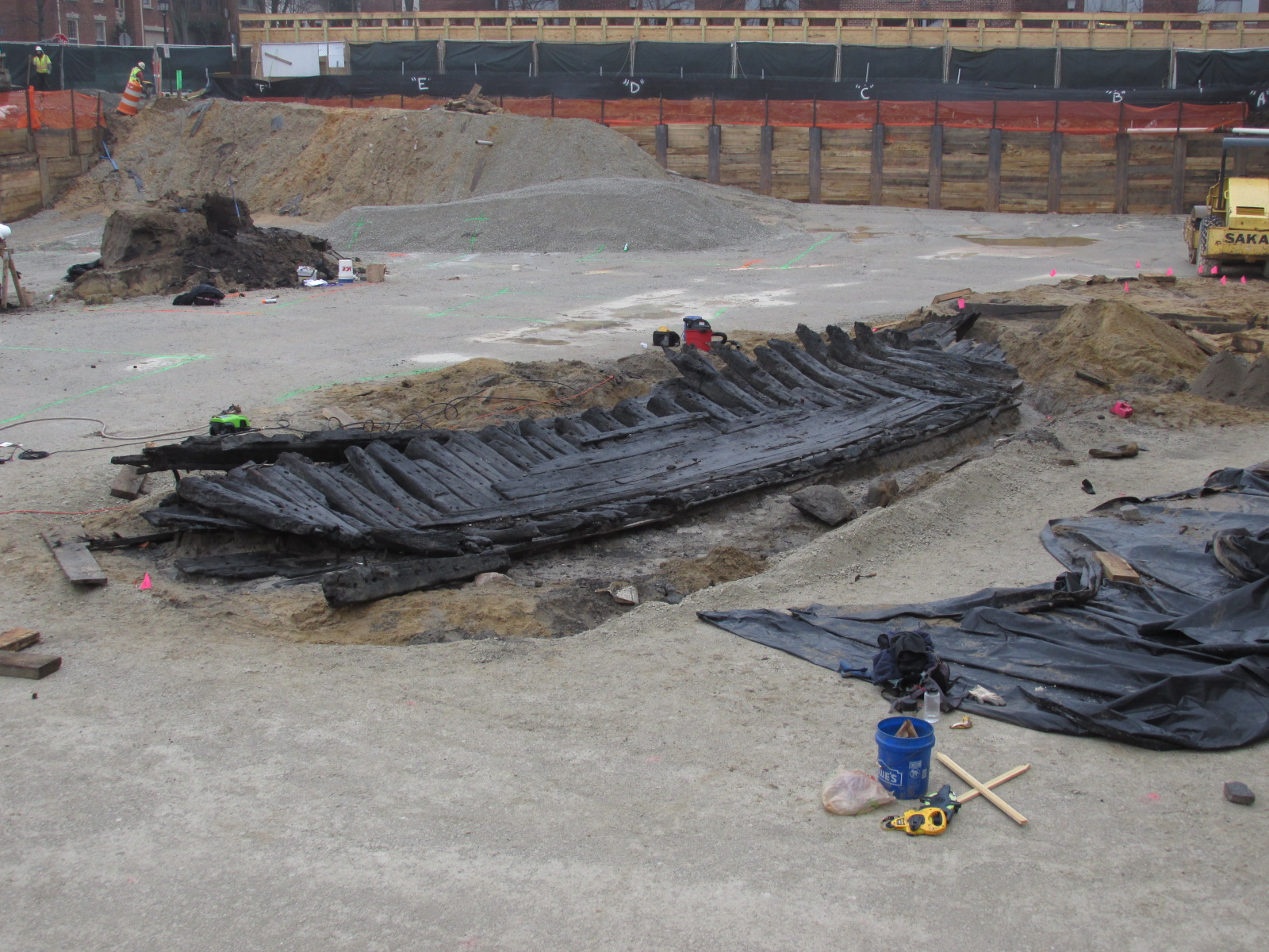  WSSI archeologists estimate that roughly 30-40% of the port side of the ship is left intact.    
