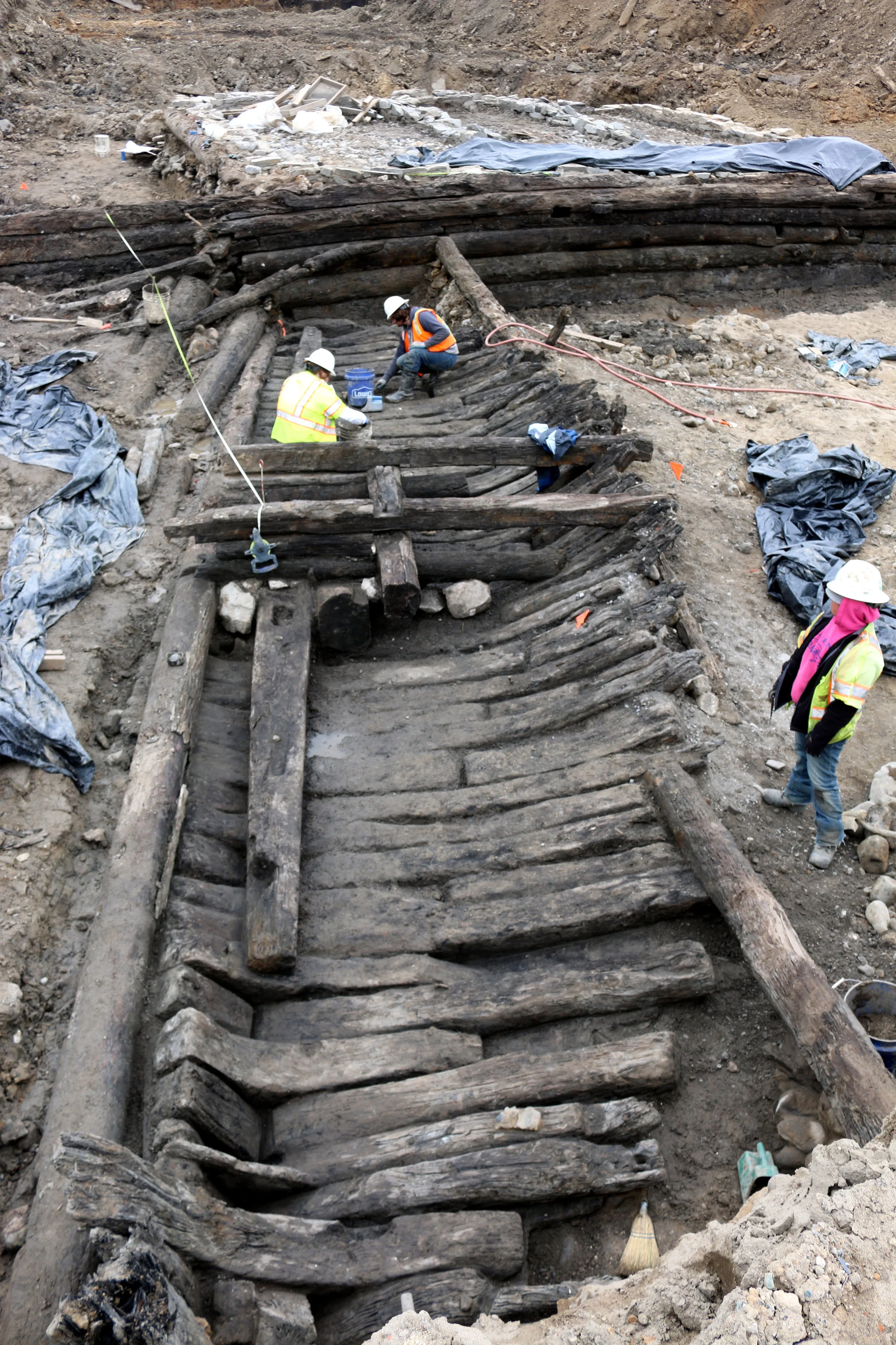 WSSI archeologists at Robinson Landing