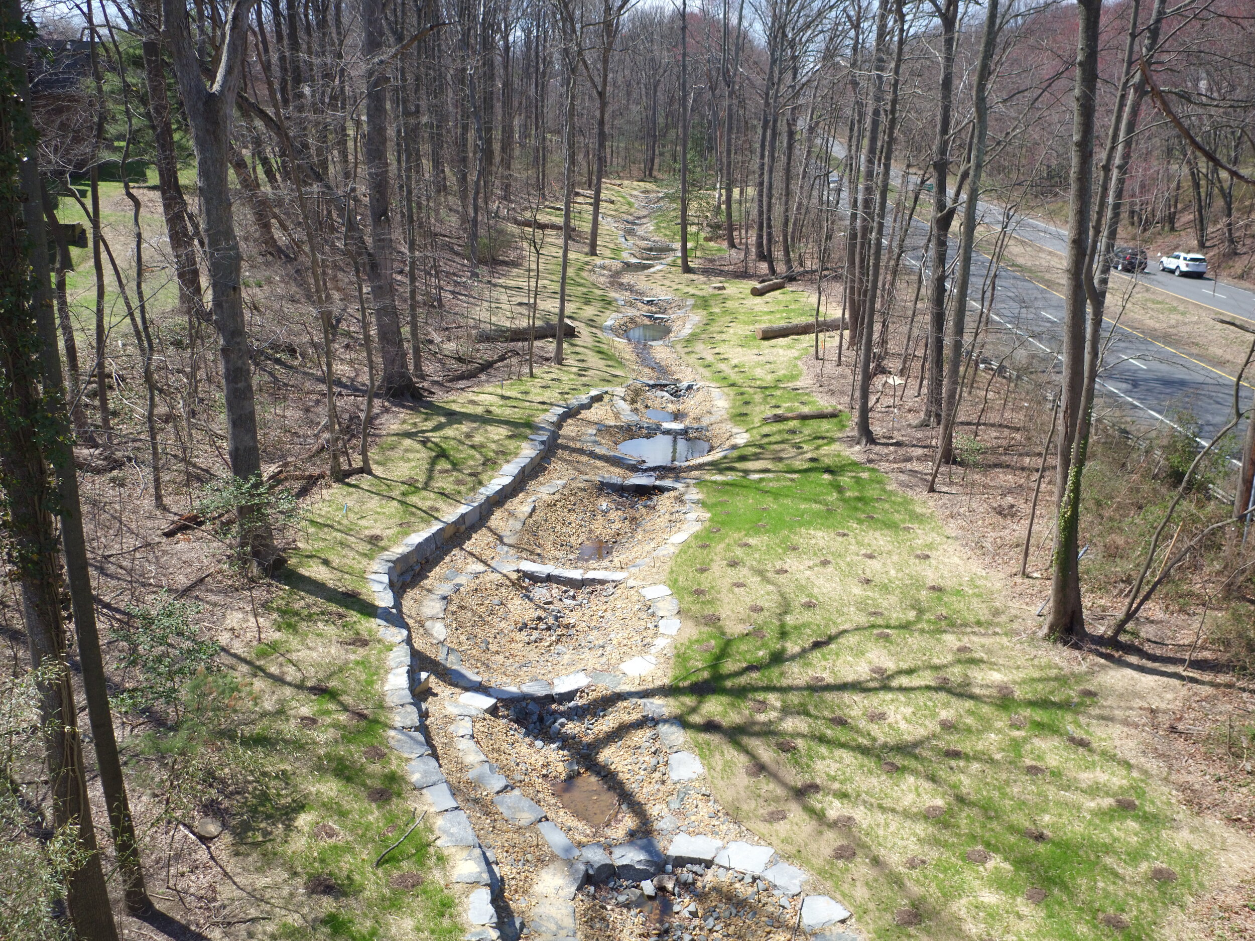  UAVs offer clear perspective on post-construction stream restoration site 