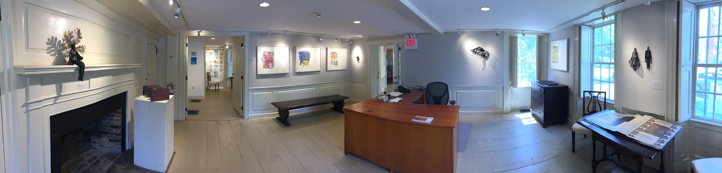 In this gallery: Lesley Dill, Ken Buhler + Cecily Parks; Rhoda Rosenberg 