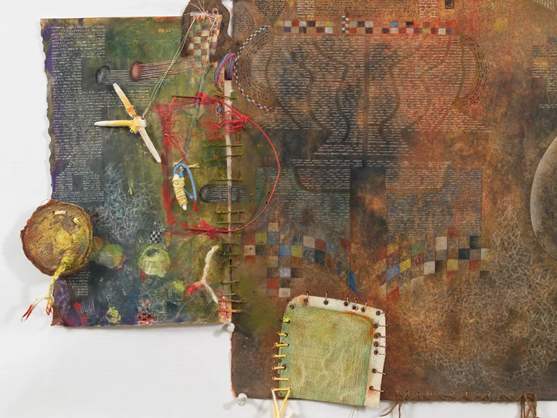 Triptych No. 2 (left detail)