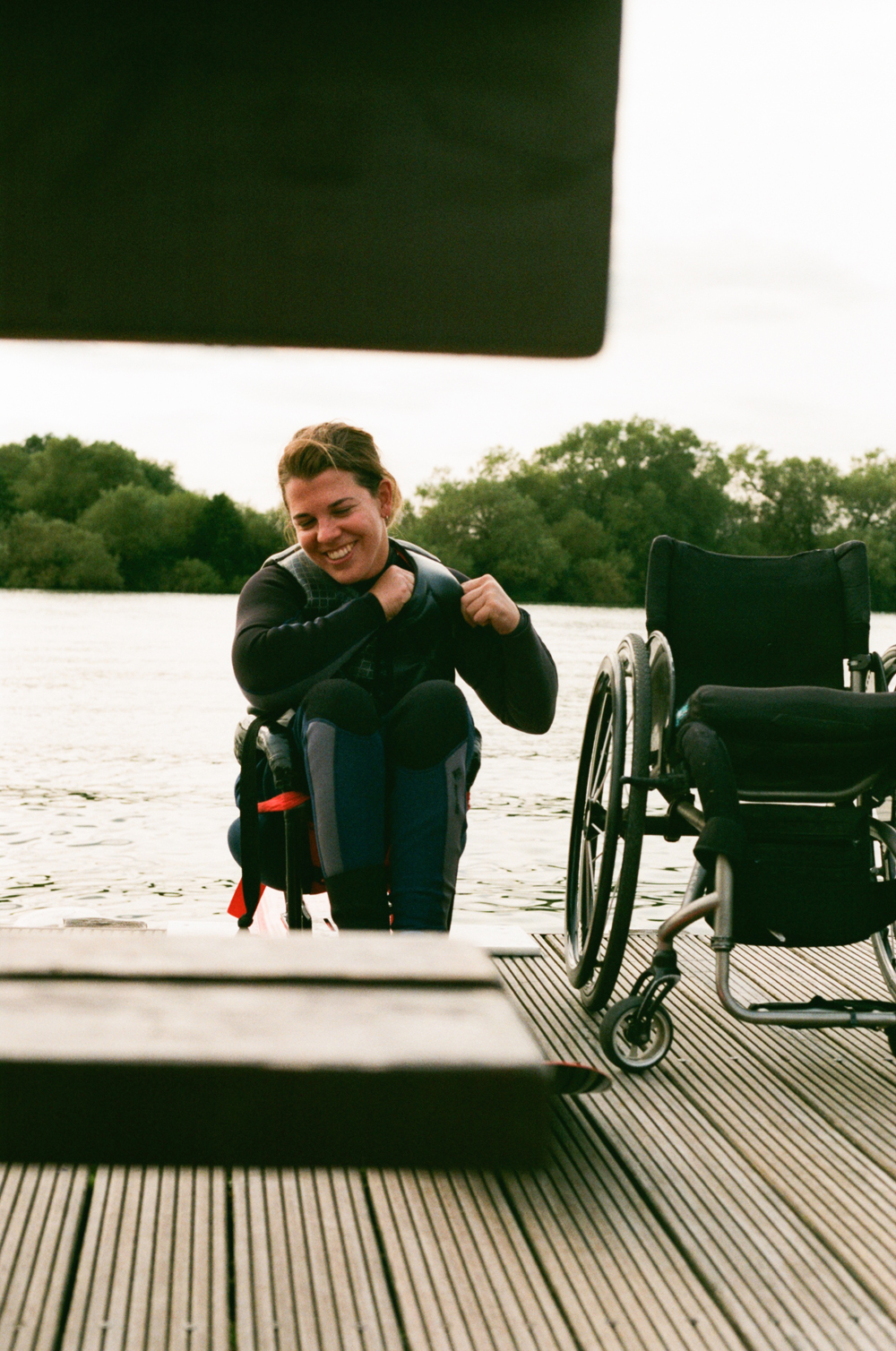 Sophie Disability wake-boarding