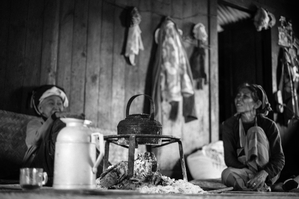 Lovely Ladies we met in the mountains and had tea with