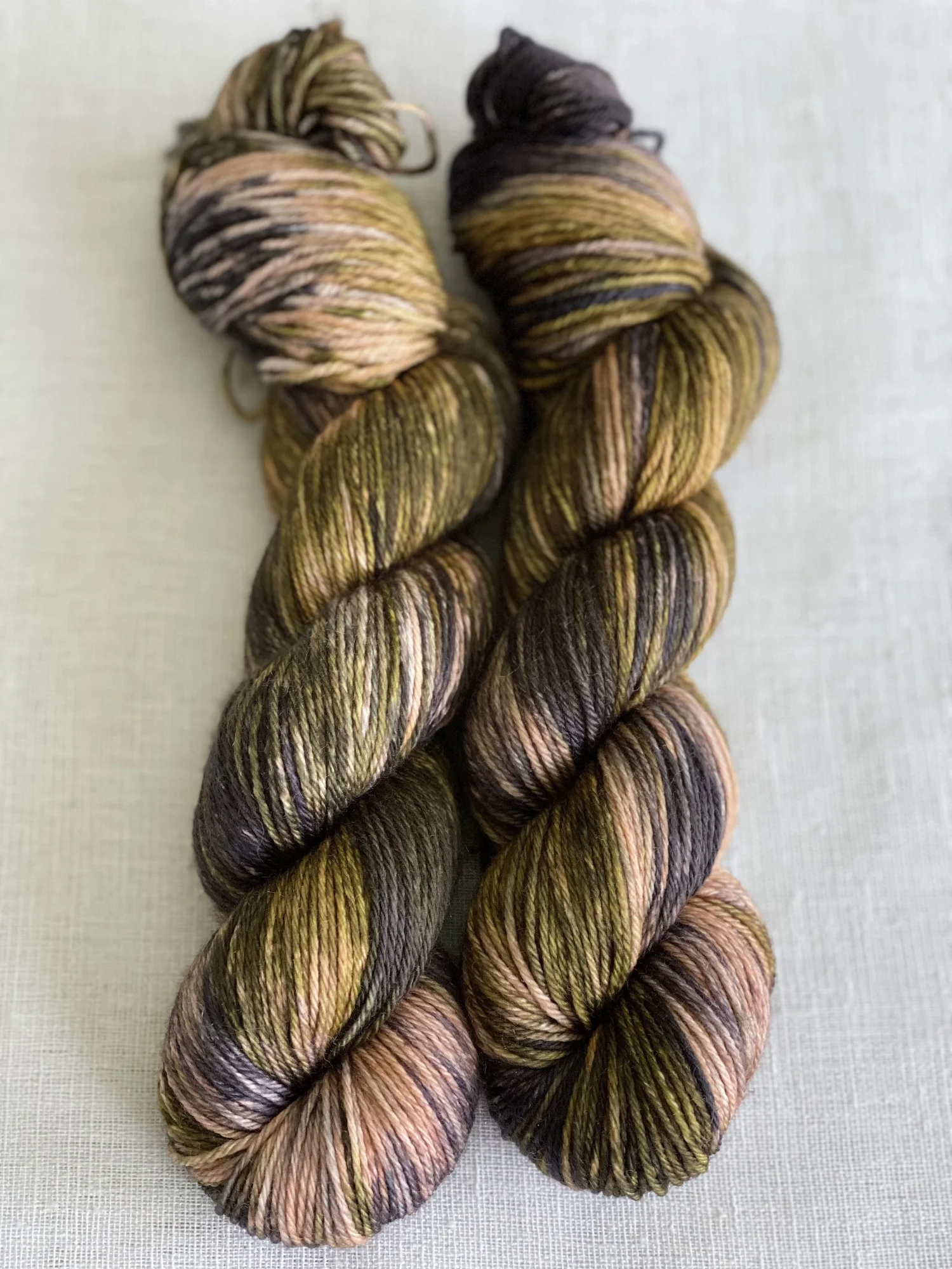 Moody Forest on Brioche DK — Kim Dyes Yarn
