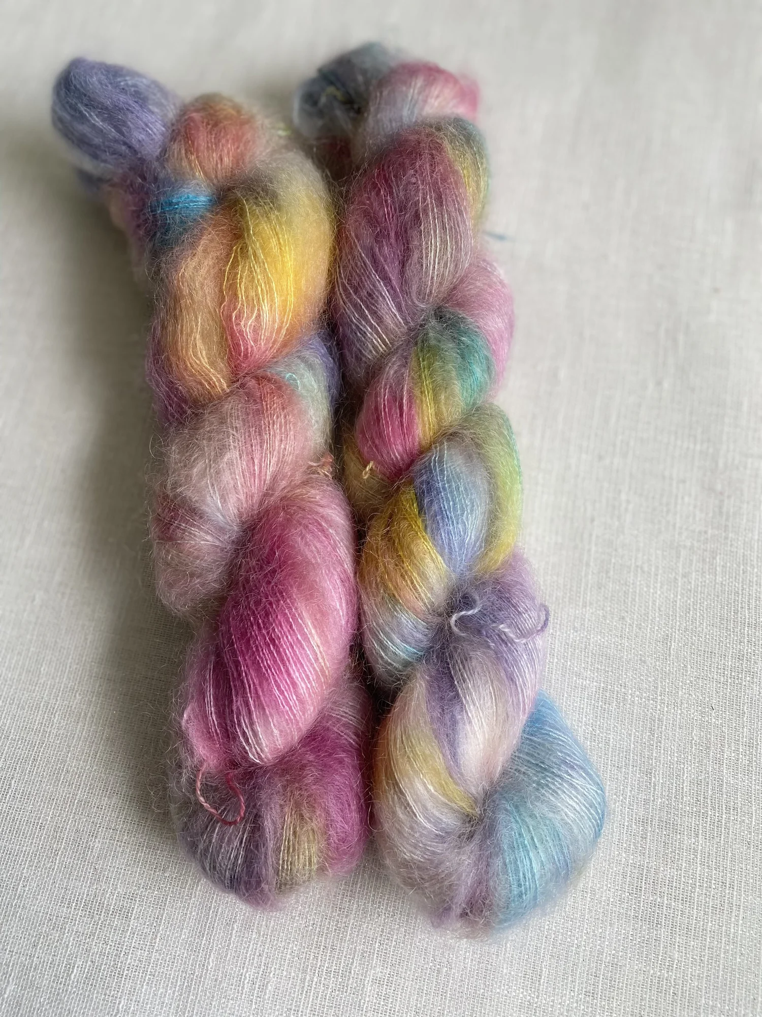【SYUMAN.】 HANDMADE KID MOHAIR KNIT SYUMAN.】 HANDMADE KID MOHAIR KNIT