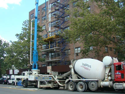 Pouring new balconies Kingsbay housing