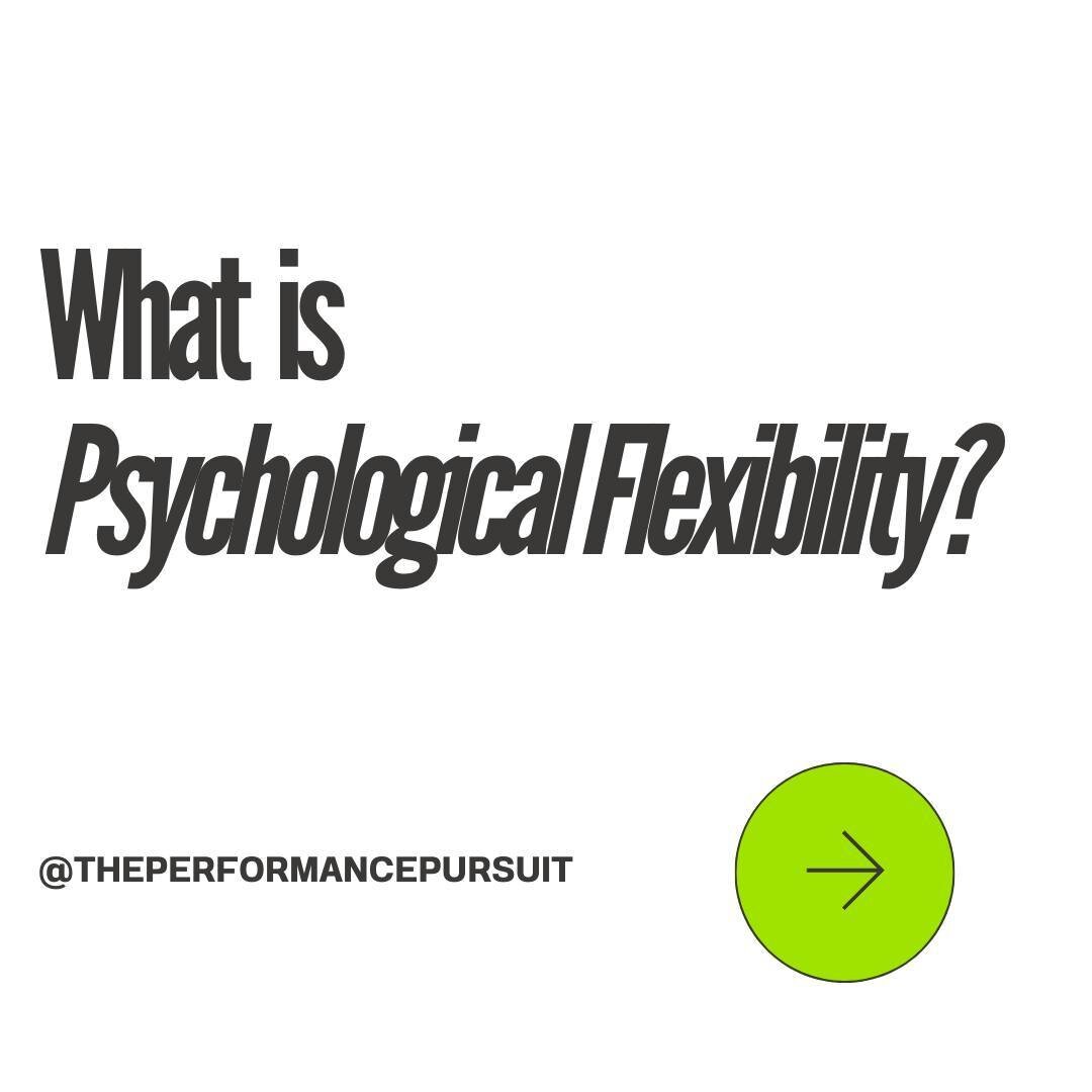 Prioritization of psychological flexibility can be a key skill to focus on in 2024! This is a great skill to work on, as it benefits not only sport, but other areas of life as well. While it may take practice and time to acquire the skill, the adopti