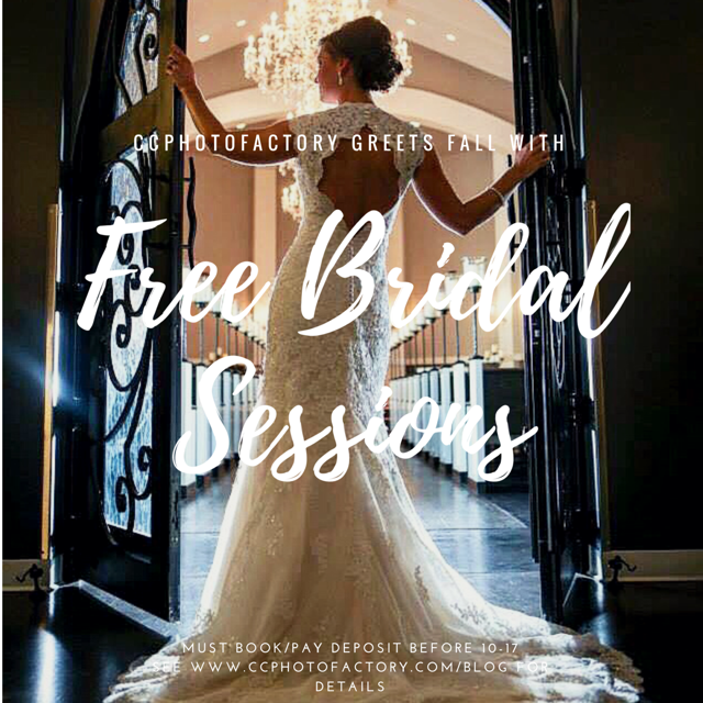 **These are 90 minute sessions that take place on NON Wedding days (No Friday, Saturday, or Sunday Sessions available during peak season). To receive free bridal session, you must book, sign your contract, and pay your deposit on or before October 17, 2017 @ 11:59pm CST. I try to get a pretty wide variety of images, but I do not provide props. Please bring anything you plan on wearing or carrying on your wedding day. You get to choose your location, and there are no travel fees for sessions booked in Austin, San Antonio, Dallas, or Houston. . The session must take place at minimum 30 days before your wedding to receive any digital files for printing.** -Caity C. | Owner and Lead Photographer
