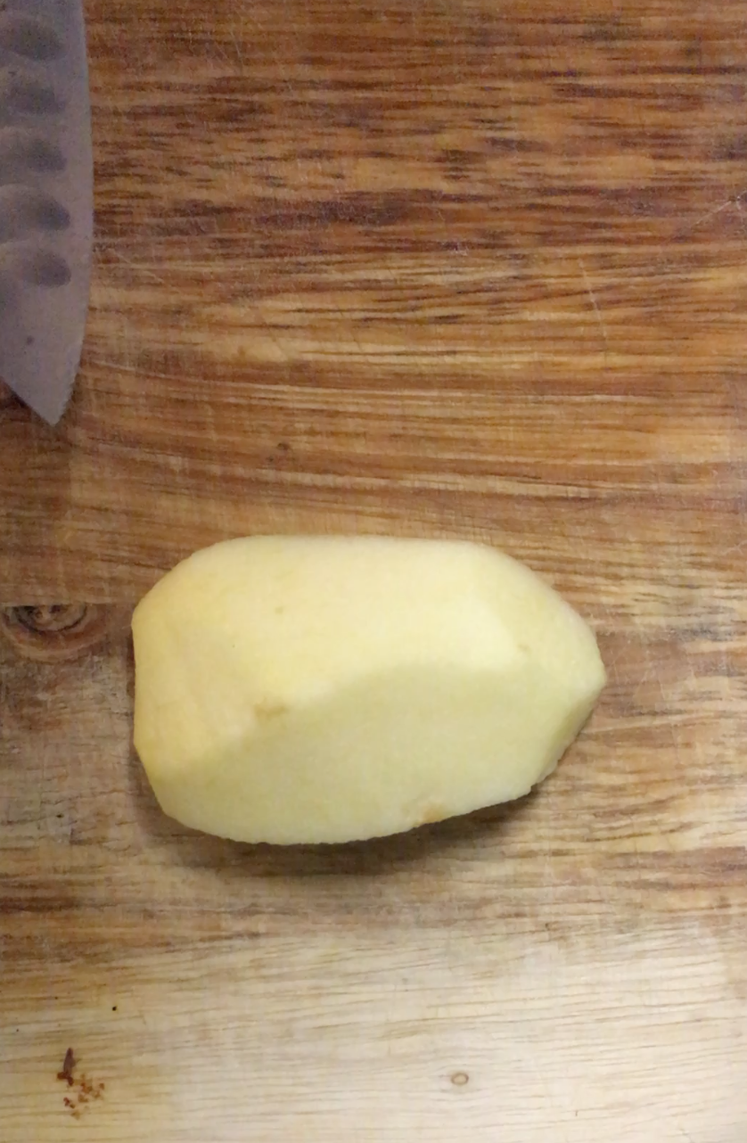 Peeled Apple