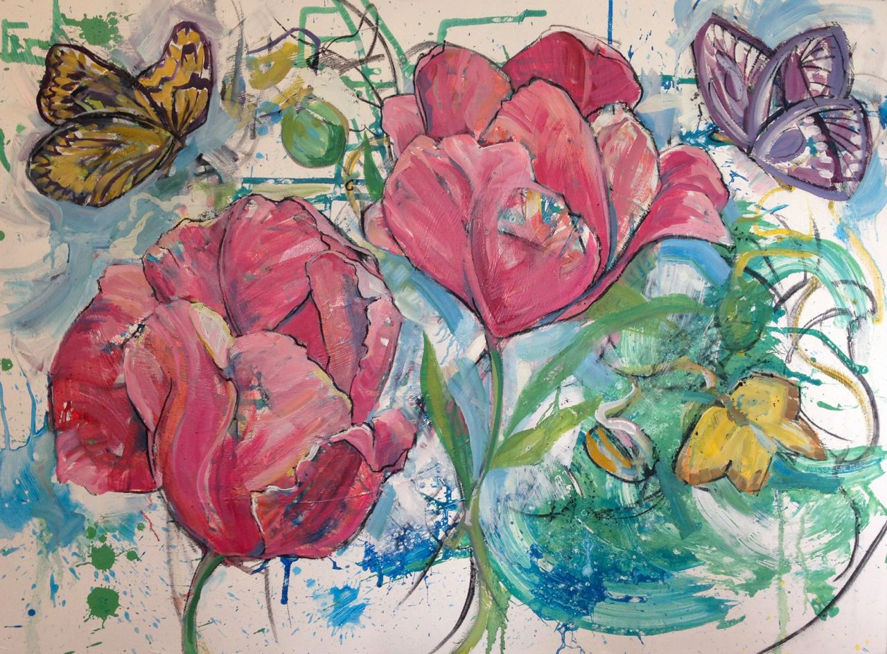 Pink Poppies