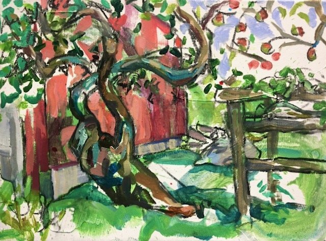 Apple Tree on Weir Farm
