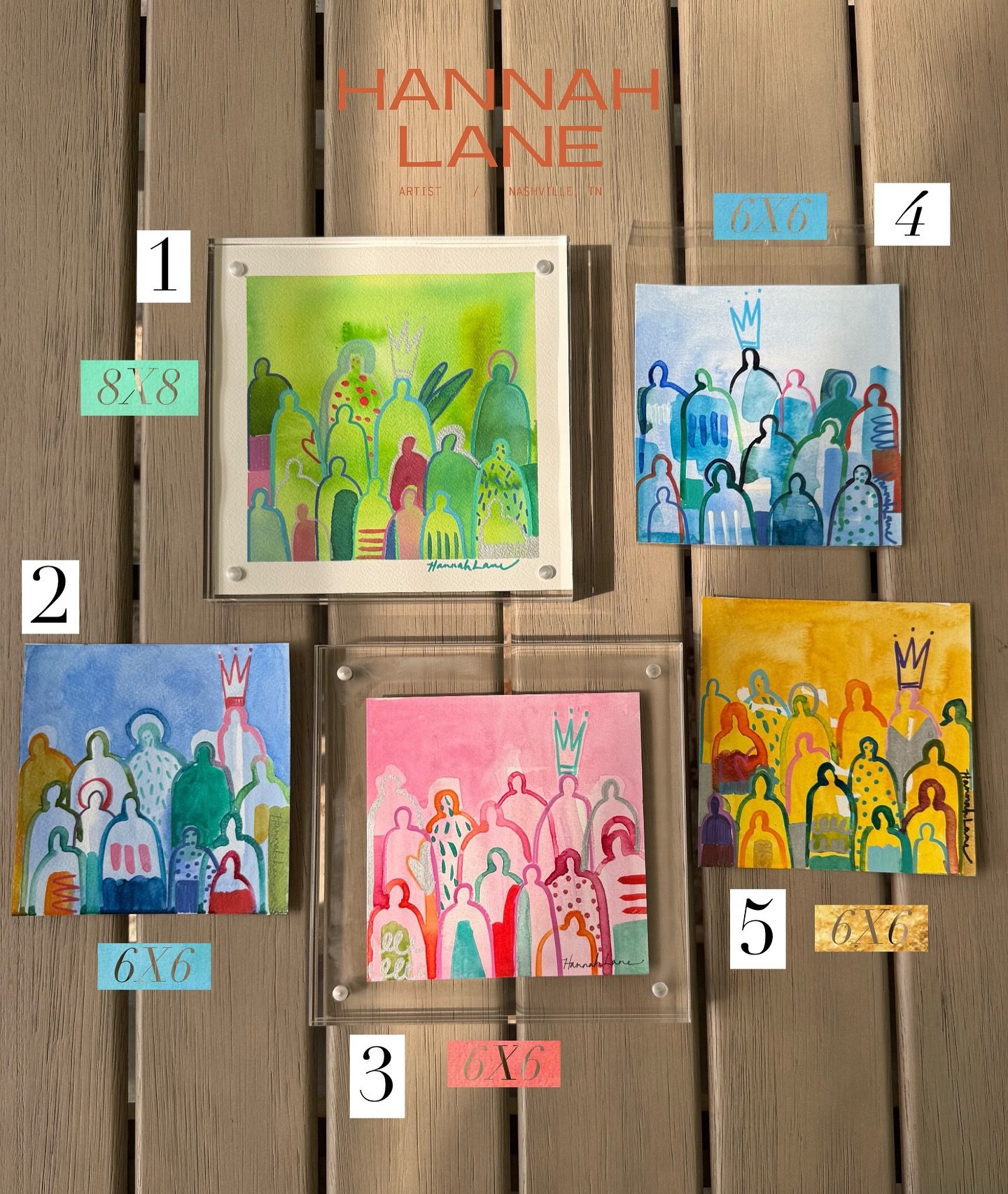 ✨ Shop My Daily Watercolor ✨

&ldquo;Mini Crews 1-5&rdquo; All SOLD except #5

6x6&rdquo; watercolor on archival paper &ndash; $100
8x8&rdquo; watercolor on archival paper &ndash; $150

To purchase:
💬 Comment &ldquo;SOLD&rdquo; below
📩 DM me your e