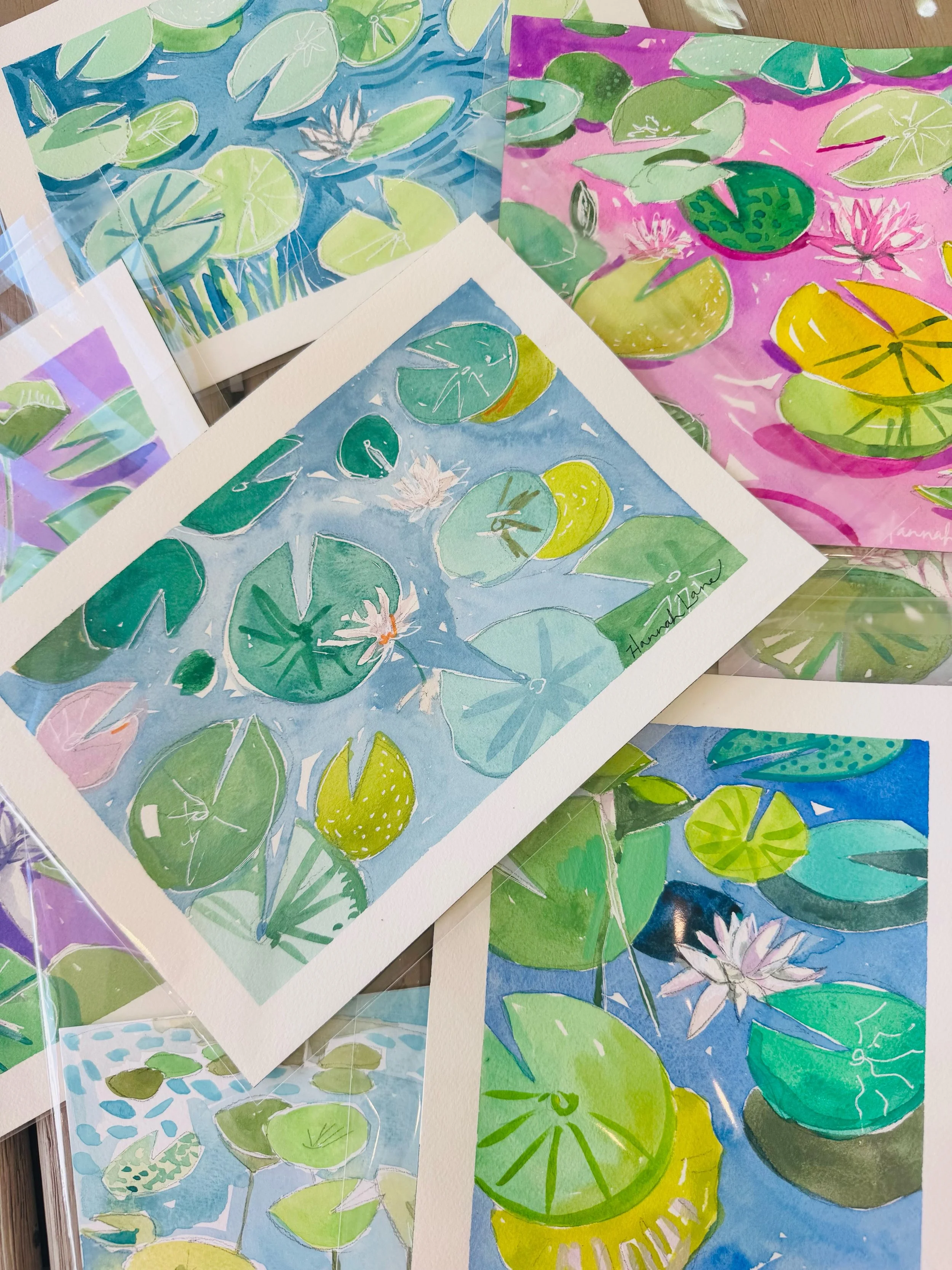 Happy Memorial Day 🇺🇸
⠀⠀⠀⠀⠀⠀⠀⠀⠀
Let&rsquo;s kick off a summer of Weekly Watercolors with some Magic Ponds ✨
⠀⠀⠀⠀⠀⠀⠀⠀⠀
Nothing screams summertime quite like waterlilies drifting under the sun. See you tomorrow at 9am cst!