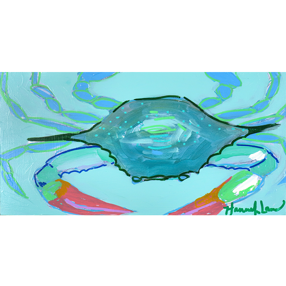 Blue-Gray Crab, 12x6