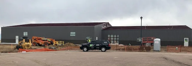 Starting on 4/19/19 siding is being installed!
