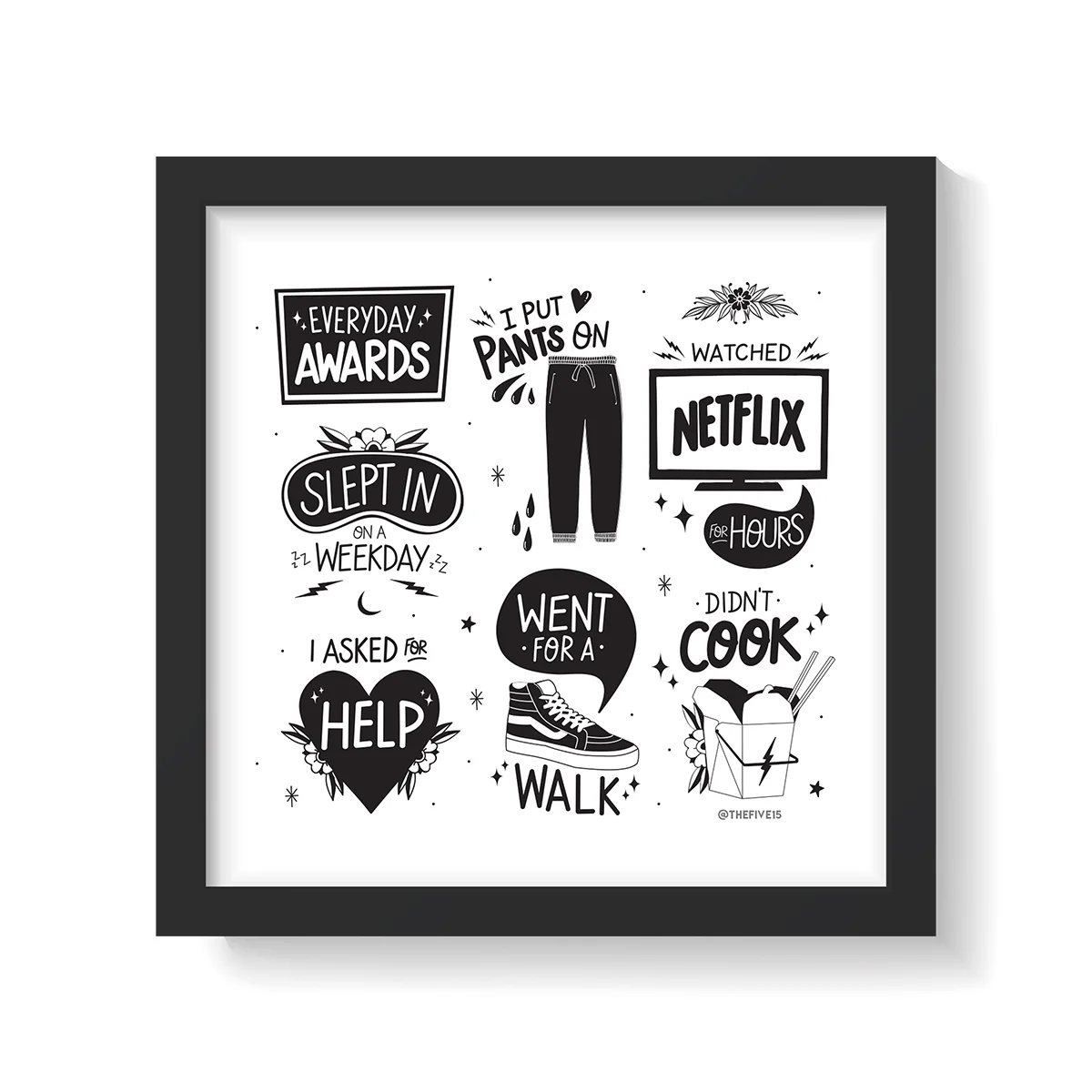 Everyday Awards Print - TheFive15.com