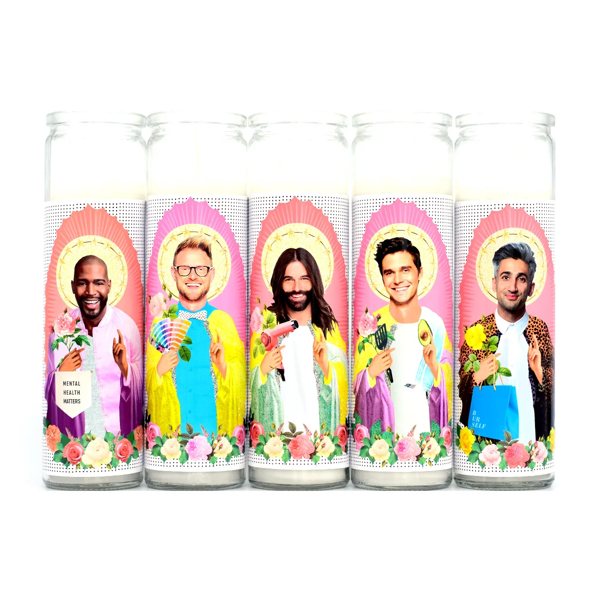 Jonathan, Tan, Karamo, Antoni, Bobby Prayer Candle - TheFive15.com