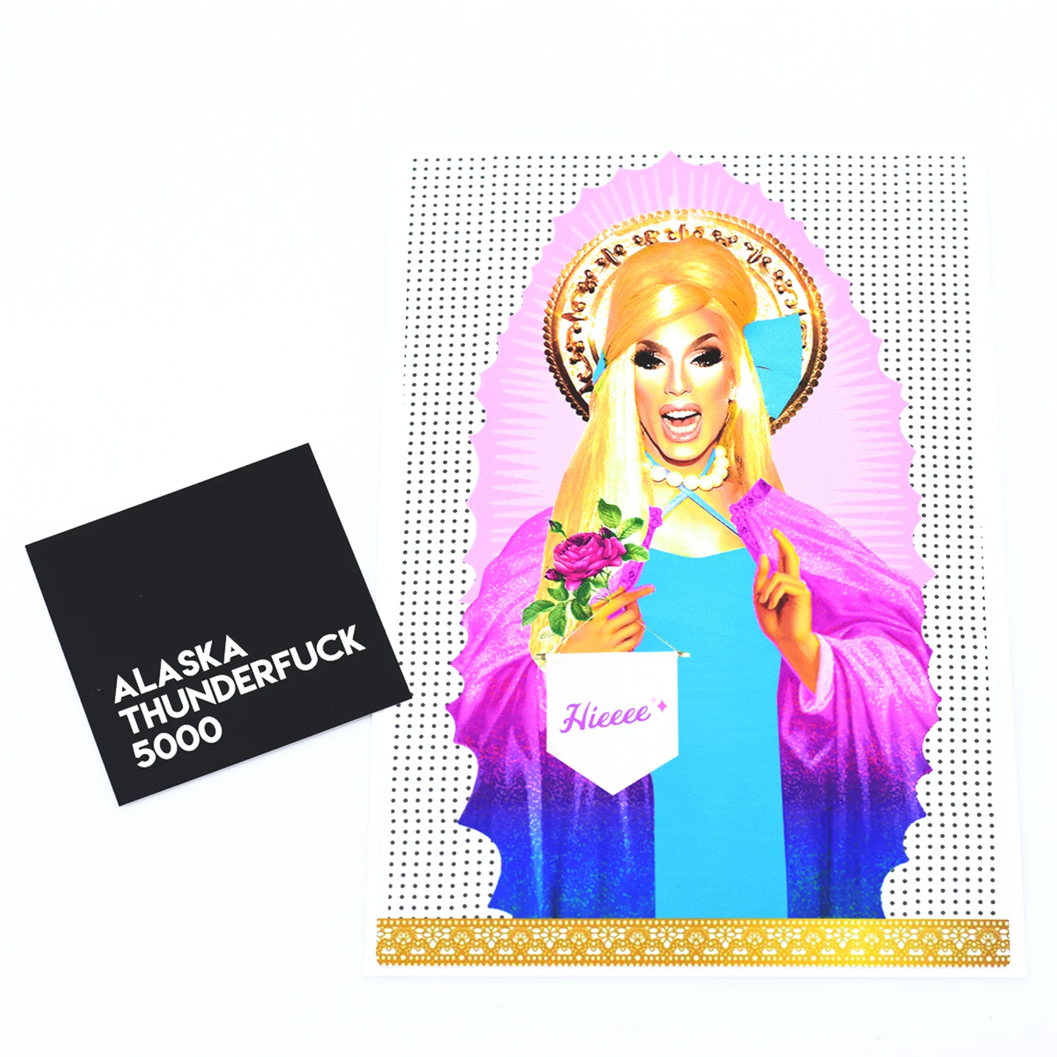 Manila, Latrice, Alaska, Shangela, Alyssa Drag Race All Stars Prayer Candle / Vinyl Sticker - TheFive15.com
