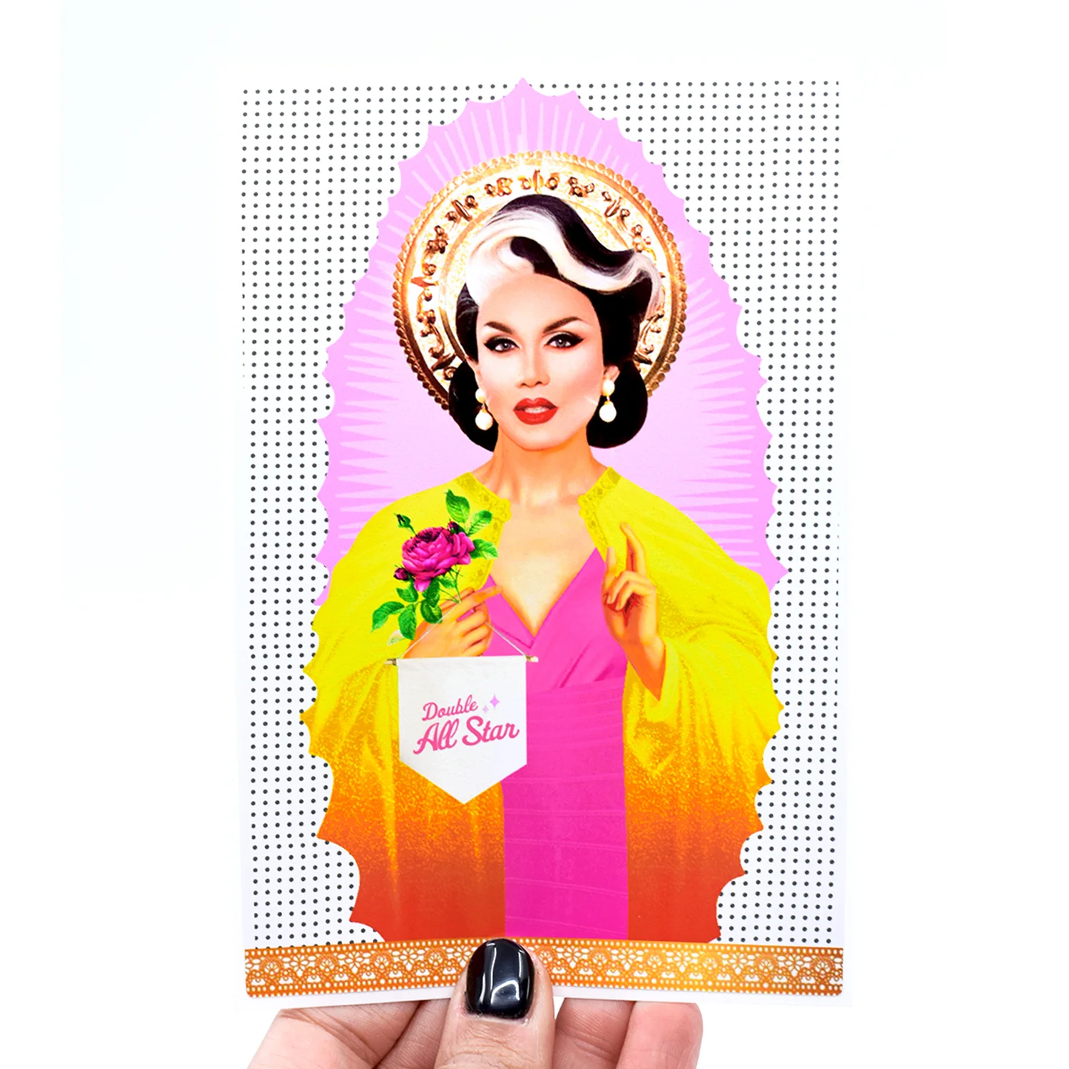 Manila, Latrice, Alaska, Shangela, Alyssa Drag Race All Stars Prayer Candle / Vinyl Sticker - TheFive15.com