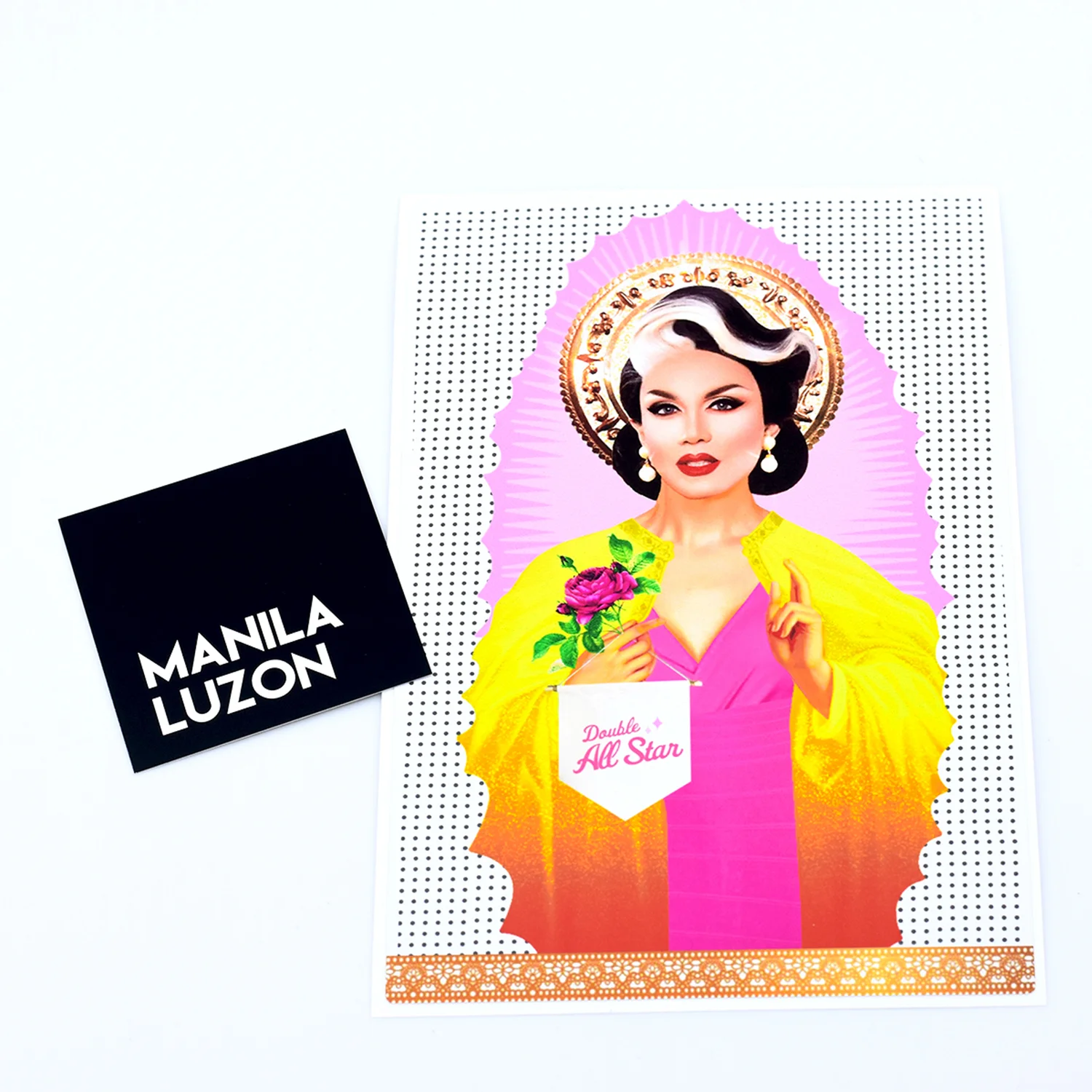 Manila, Latrice, Alaska, Shangela, Alyssa Drag Race All Stars Prayer Candle / Vinyl Sticker - TheFive15.com