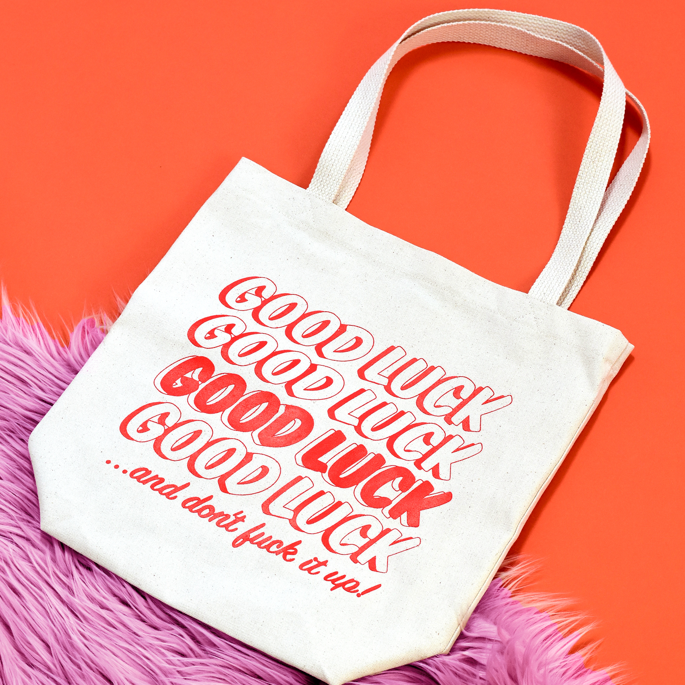 Good Luck and Don't F It Up Tote - TheFive15.com