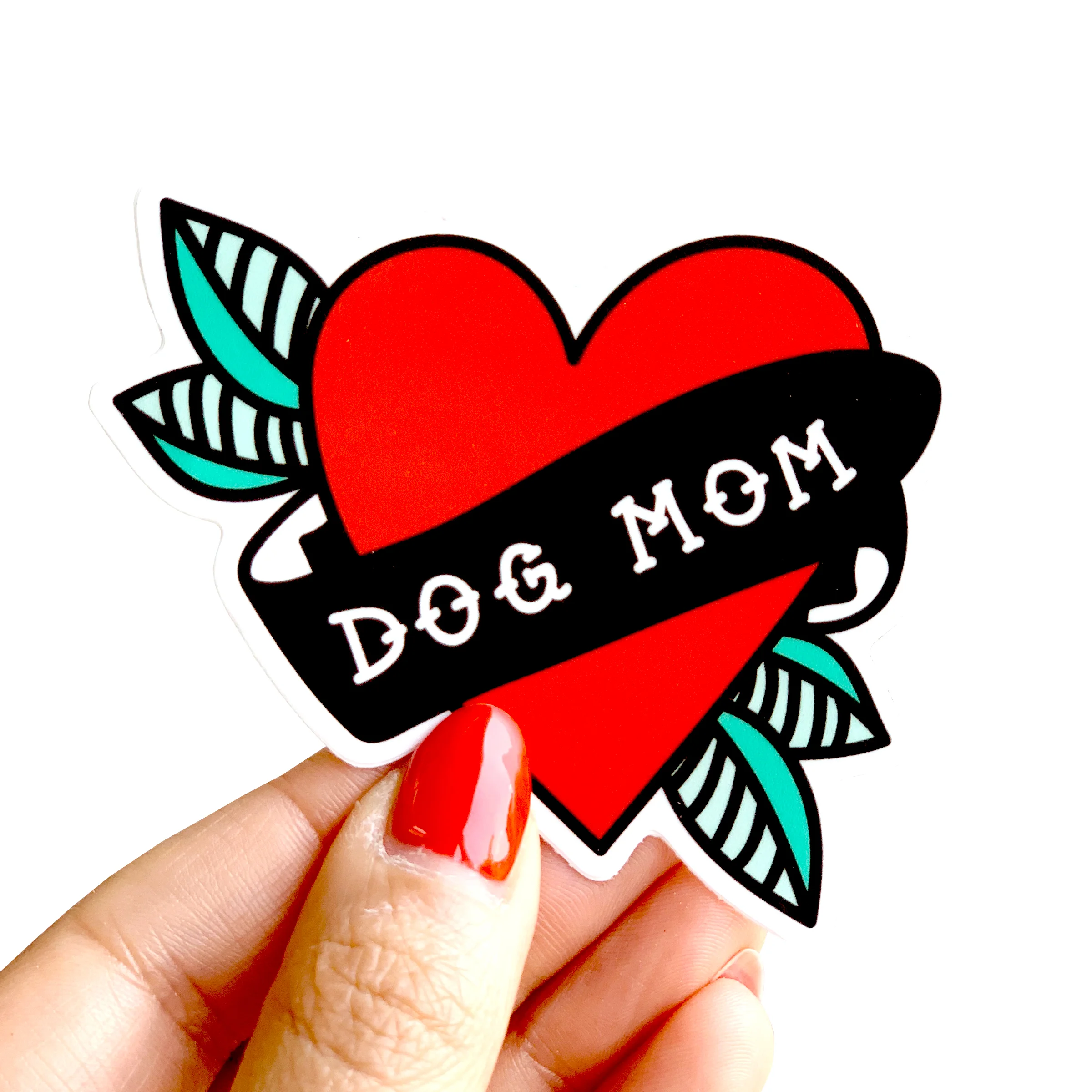 Dog Mom vinyl sticker - TheFive15.com