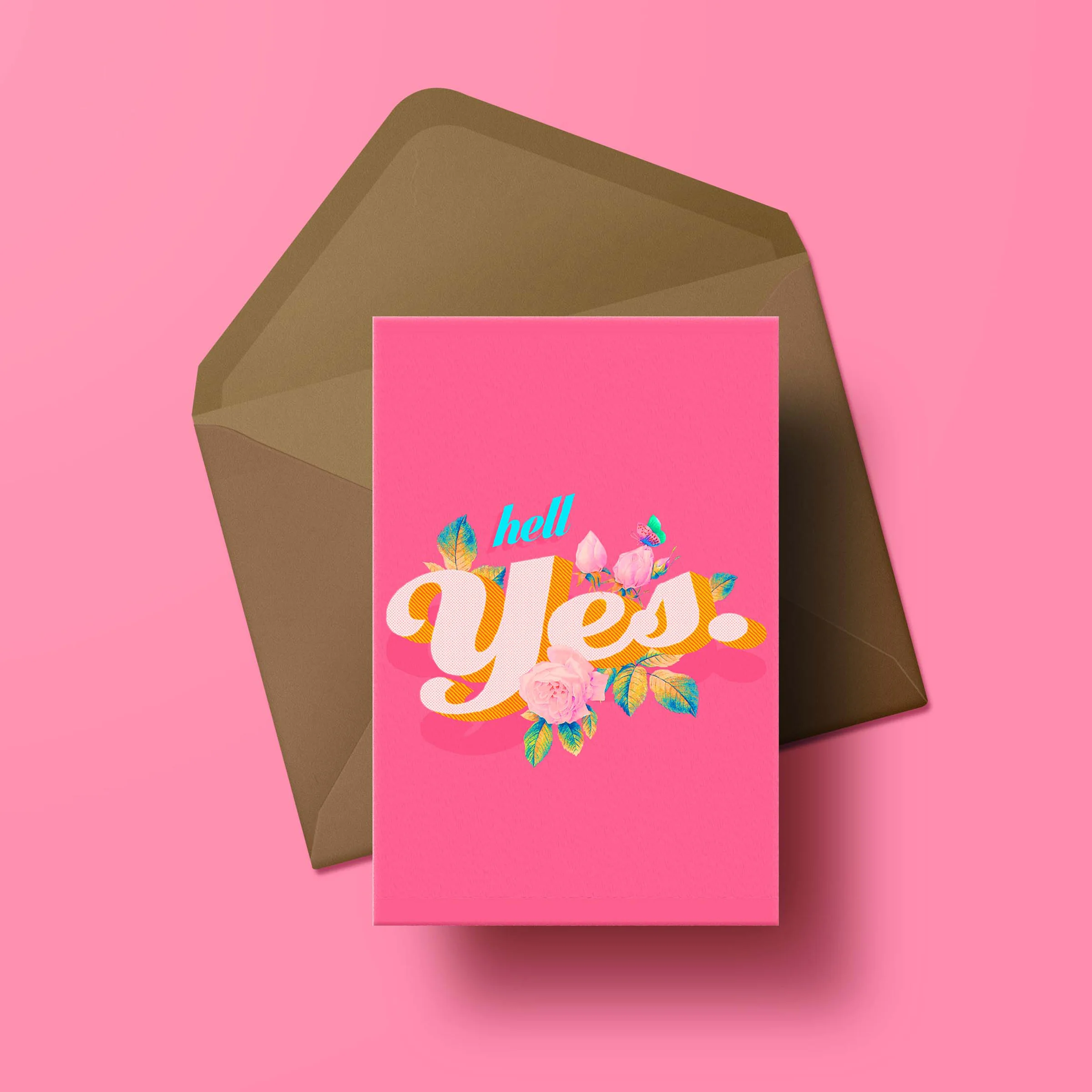 Hell Yes Card - TheFive15.com