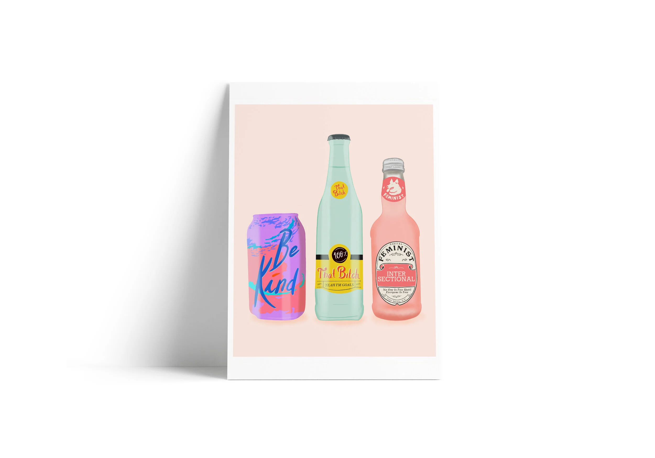 Feminist Bottles 8 x 10