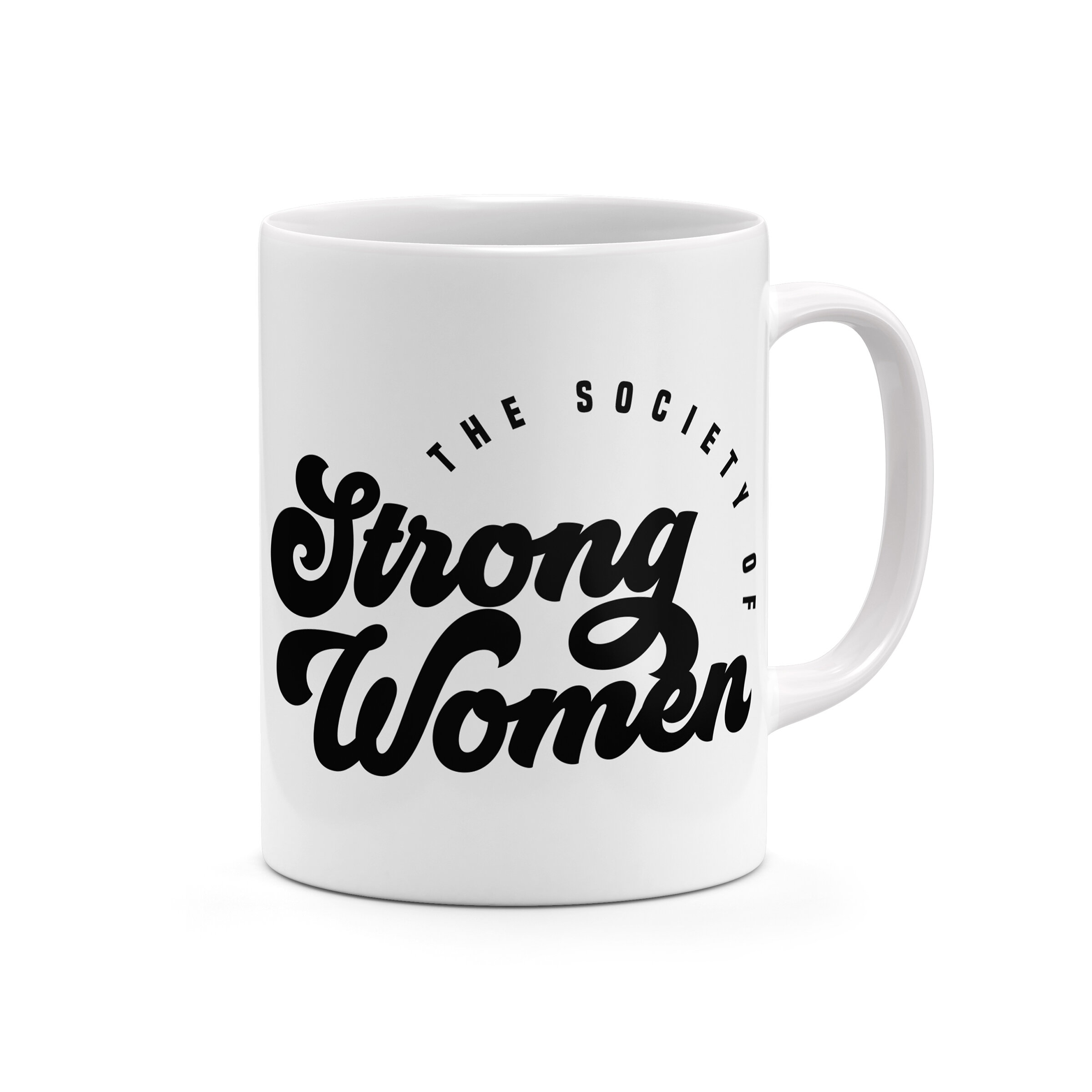 SOCIETY OF STRONG WOMEN MUG - THEFIVE15.COM