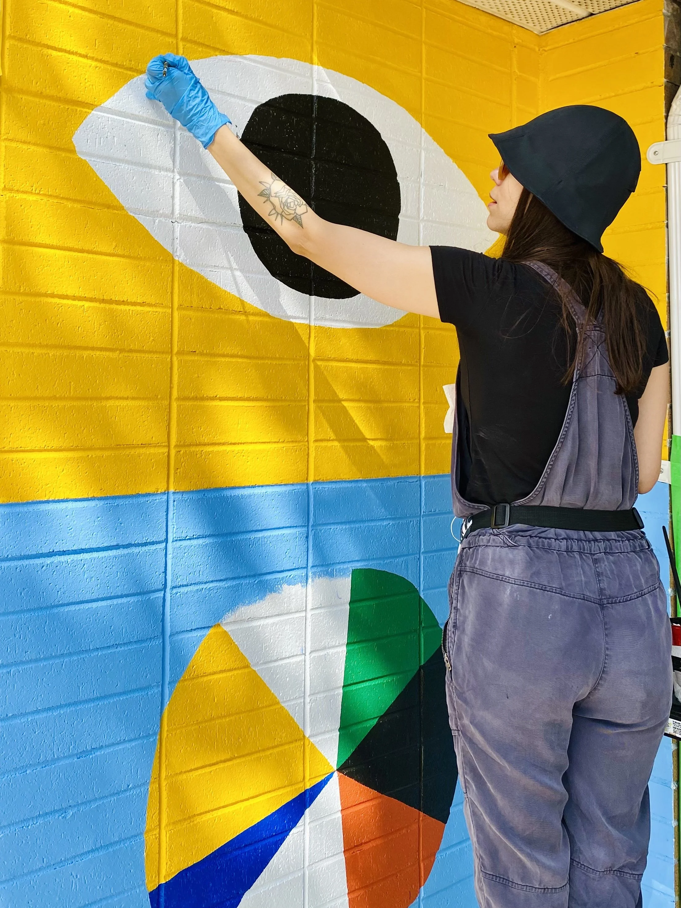 Mural for Opus Art Supplies and the City of Coquitlam. 2023