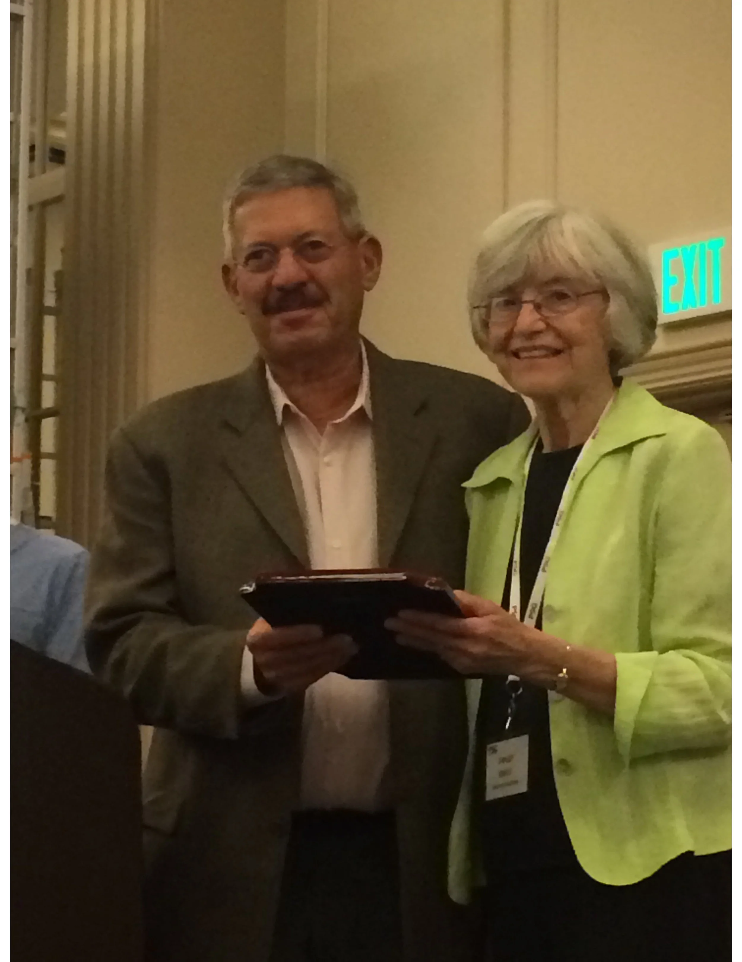 Ira Shoulson and Shirley Eberly