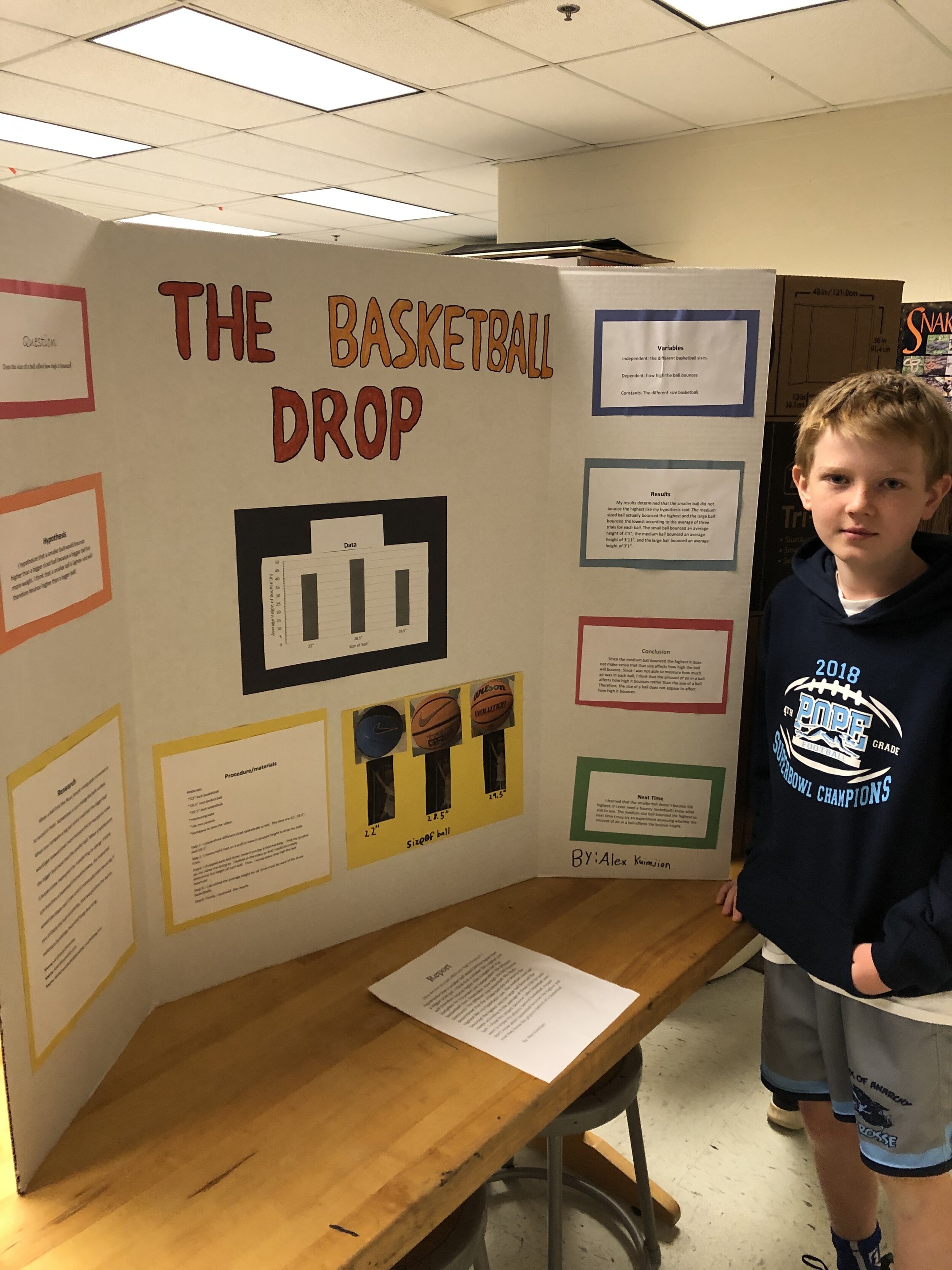 How Does Tee Height Affect Driving Distance?  Science fair projects, Science  fair, Science fair board