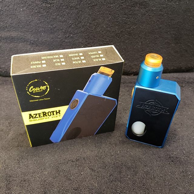 Construction Sale Special! Azeroth Squonk Kit $49.99
Limited Quantity, come in now! 
Https://sylvavapor.com

#sylva #cullowhee #wcu #vaping #sylavapor #vape #vapor #kit #wnc #cherokee #brysoncity #dillsboro