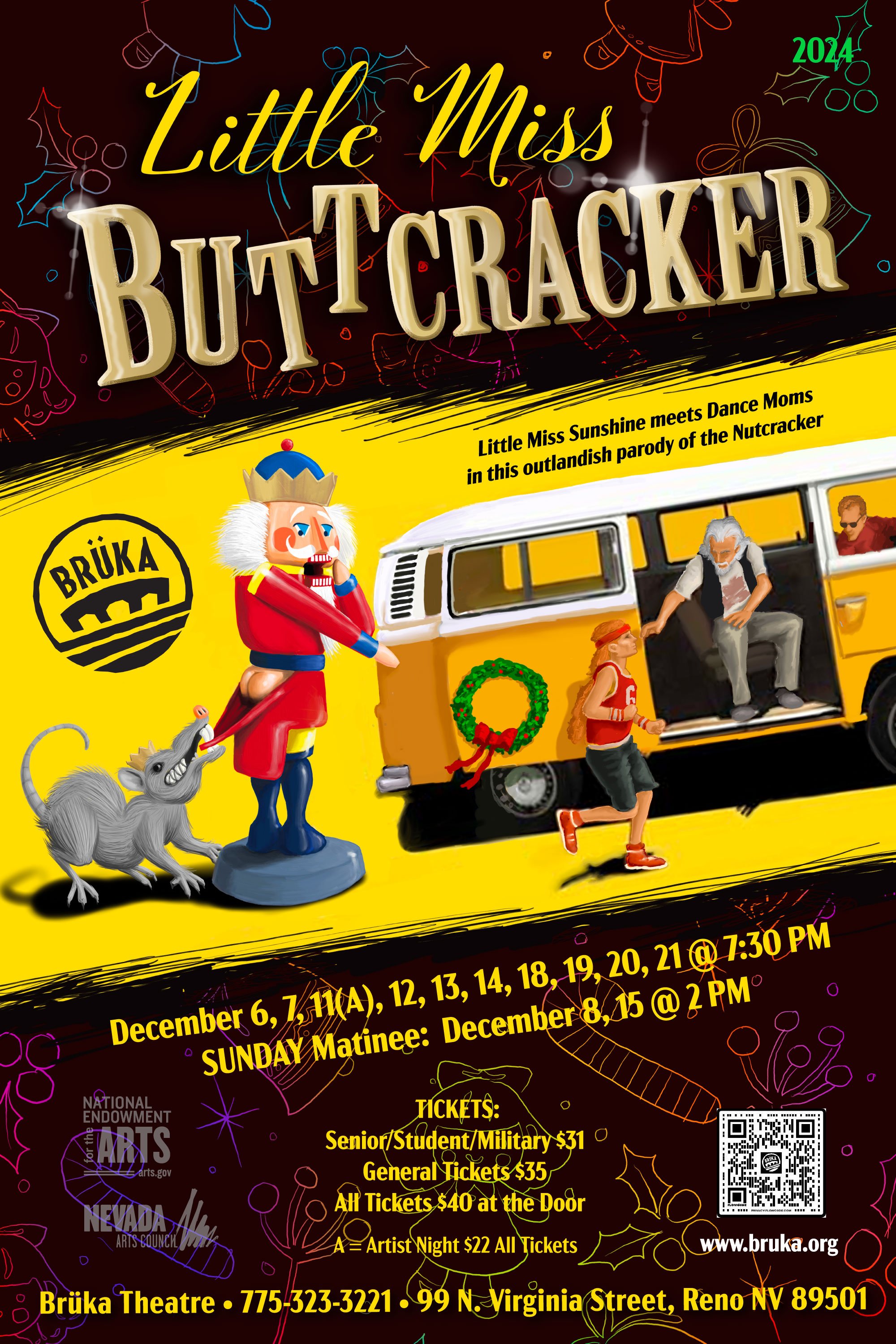 Little Miss Buttcracker Poster