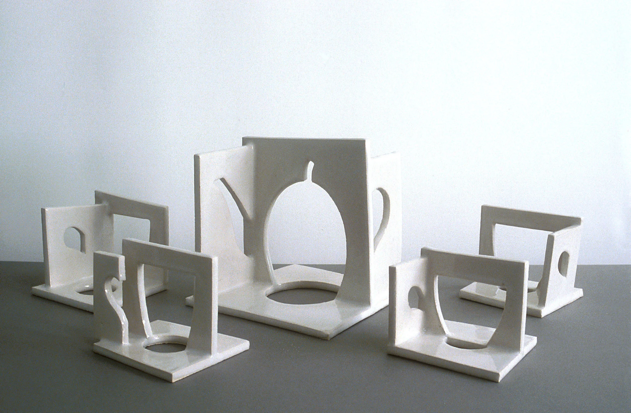 Cut-out tea-set,