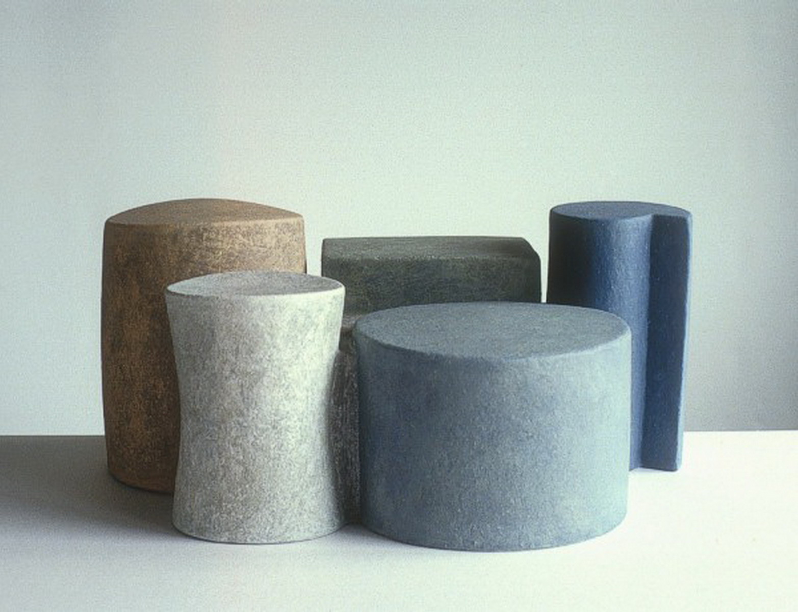 Still life with five forms, 1997, 15cm high
