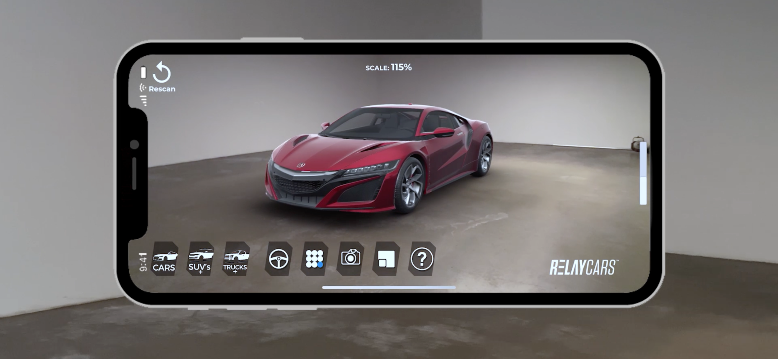 Augmented Reality Car App & Vehicle Library | RelayCars AR — Virtual ...