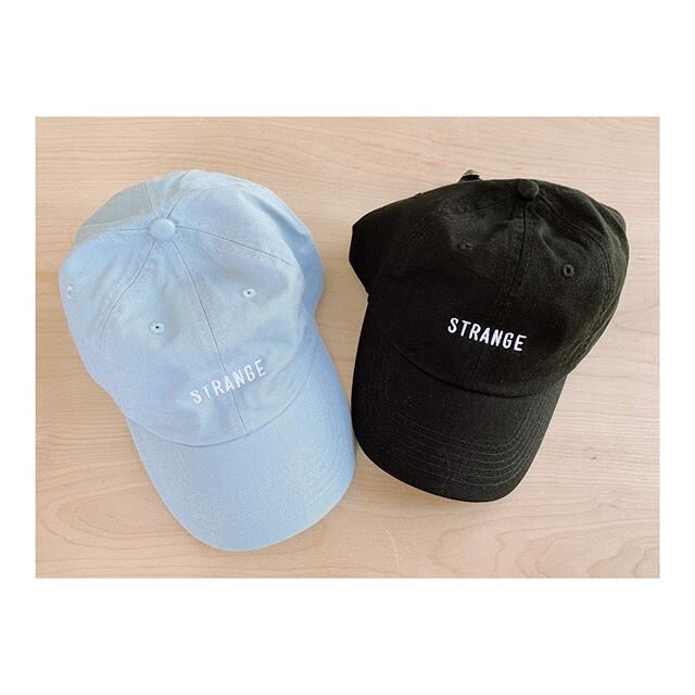 Strange Hats are now in the shop! ✨