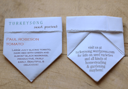 seed pockets front and back