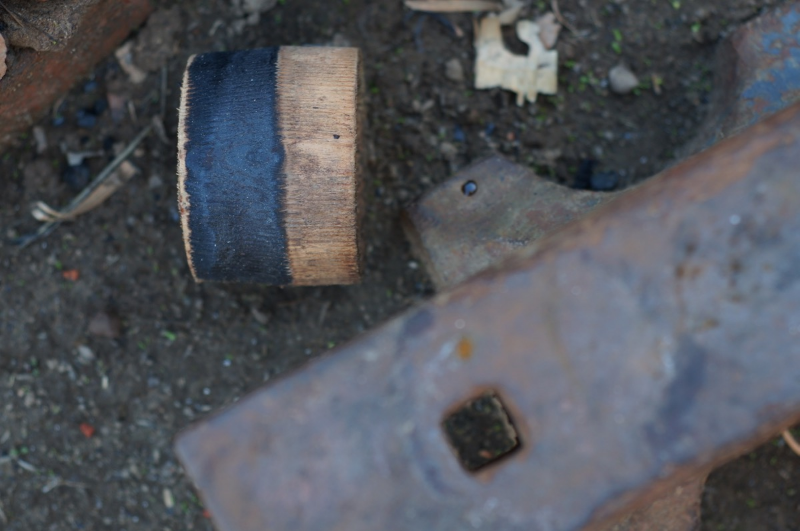 The metal ring form, post mortem