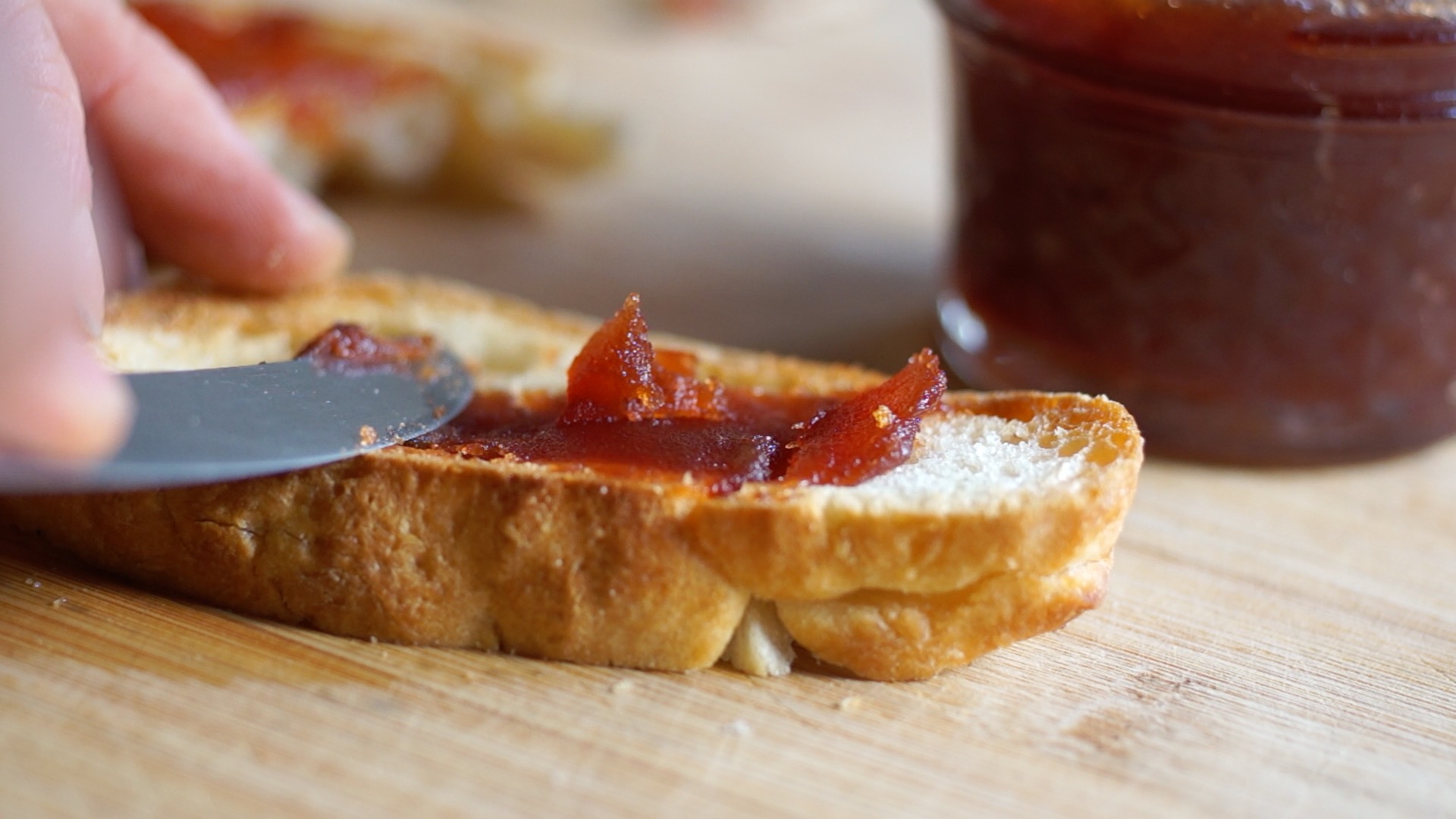 Stiff, but definitely spreadable