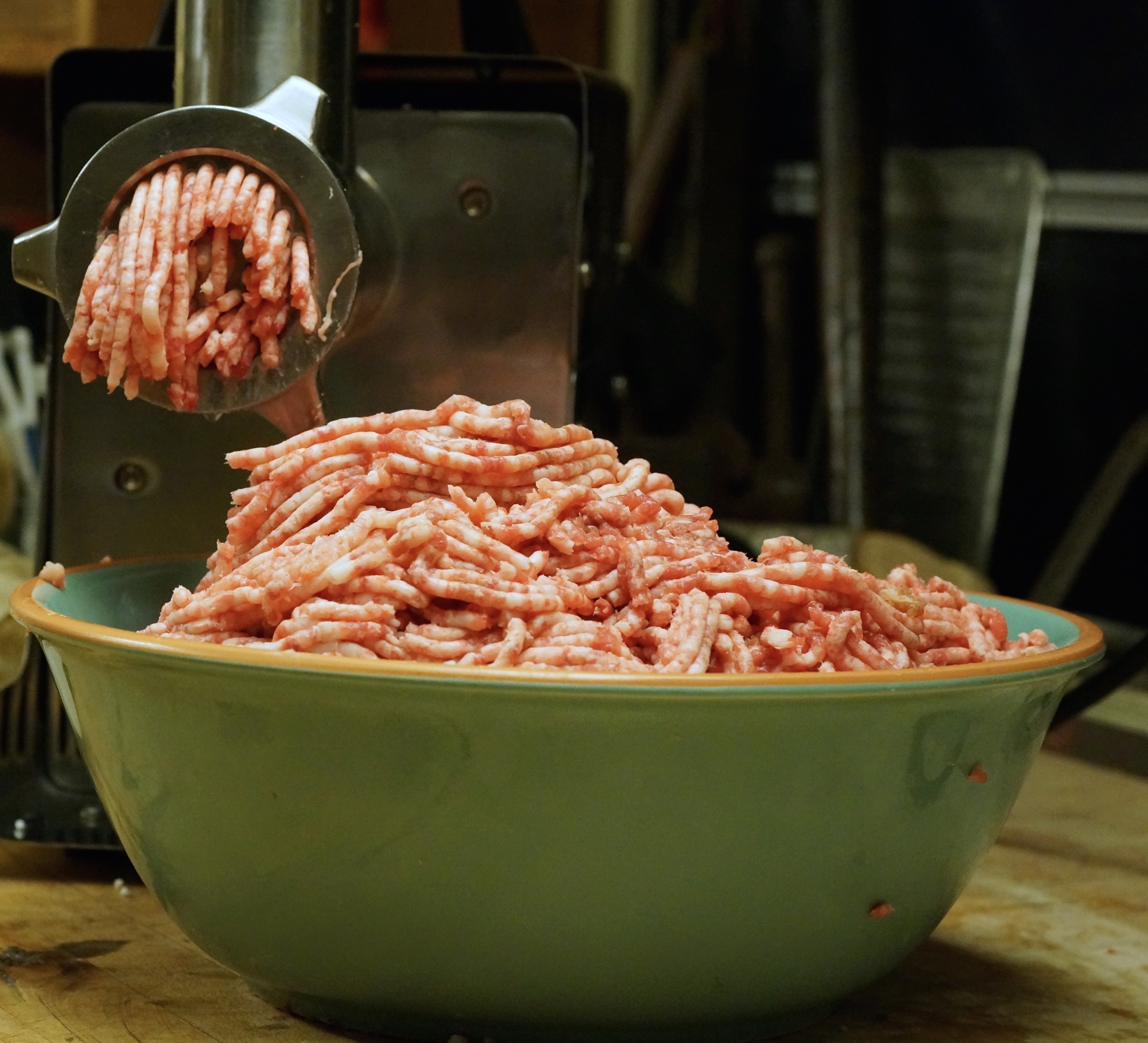 30 pounds of sausage! Hello biscuits and gravy in the morning!