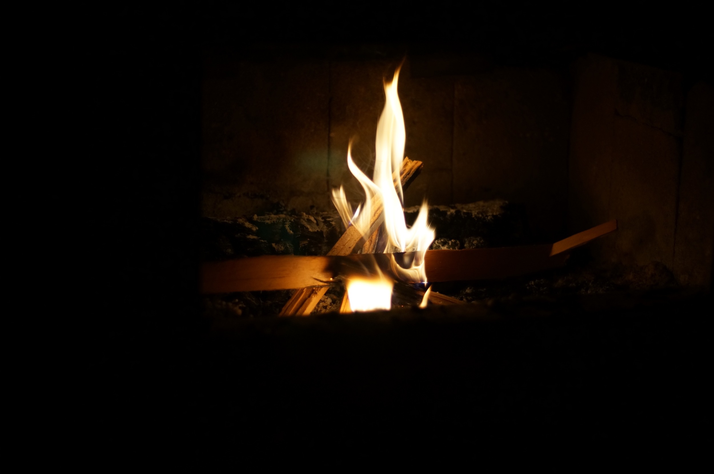Starting the woodstove. I don't use paper and haven't for a long time. My friend Hal, my elder no less, one upped me though. He starts his with a hand drill, and uses bits of charcoal instead of tinder. I think these kinds of practices will teach you a lot fast. If you want to get good at something, put yourself in a position where you need to do it to get through the day. 