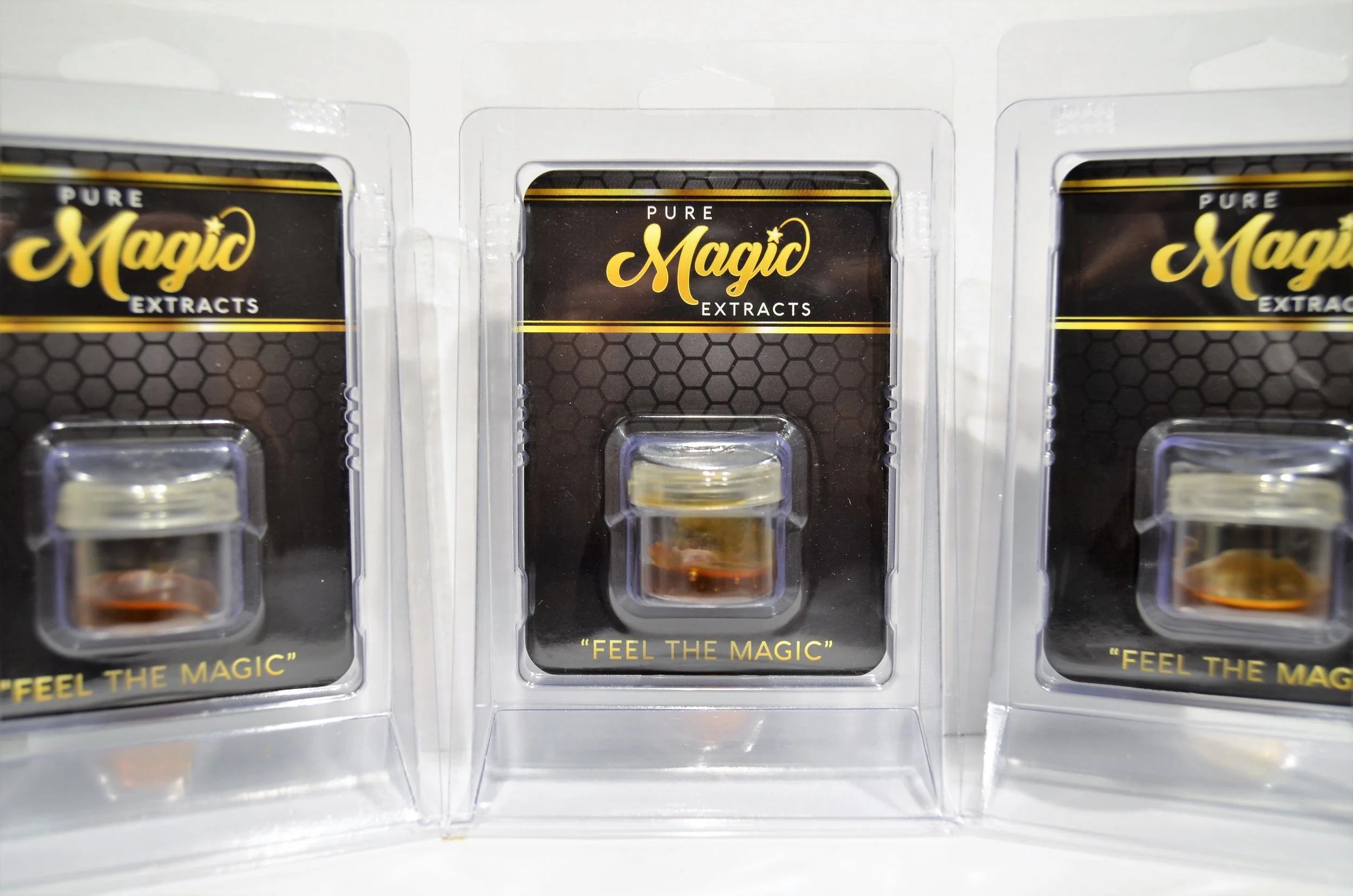 Pure Magic Group produces some highly potent, flavorful, and smooth cannabis concentrates, such as LSD Live Resin and Skunk #1 Live Resin. Destination HWY 420, in East Bremerton carries the Pure Magic Group line of products.
