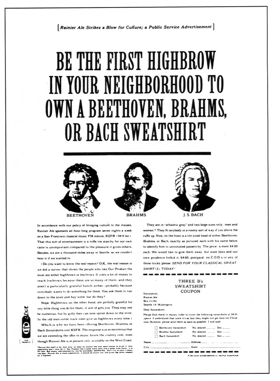 Beethoven Sweatshirt