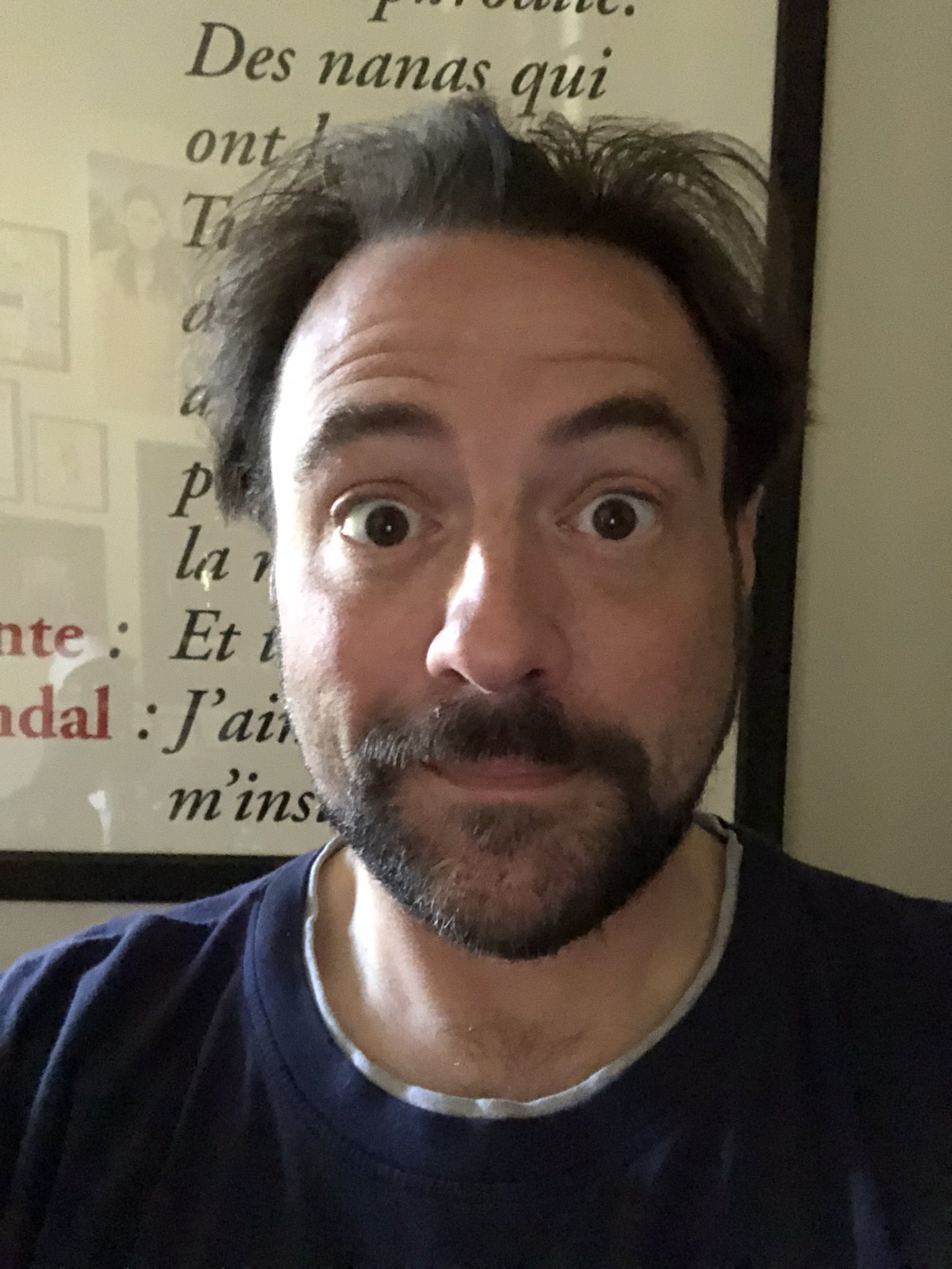 Post heart attack, Kevin Smith enjoys a laugh from Disney's tongue-in-cheek gift