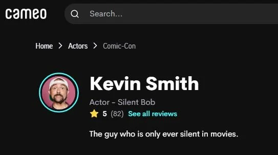 SCORE A CAMEO FROM KEVIN SMITH AND HELP BUILD THE STASH!